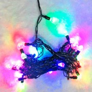 Электрогирлянда светодиодная 'Сердца', 40 ламп, 5 м, многоцветная, 21352