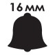 Дырокол фигурный 'Колокольчик', диаметр вырезной фигуры 16 мм, ОСТРОВ СОКРОВИЩ, 227157
