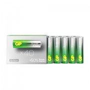 Батарейки КОМПЛЕКТ 40 шт., GP Super G-Tech, AA (LR6,15А), алкалиновые, пальчиковые, 15AA21-2CRSWC40