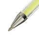 Ручка гелевая CROWN 'Hi-Jell Pastel', ЖЕЛТАЯ ПАСТЕЛЬ, узел 0,8 мм, линия письма 0,5 мм, HJR-500P