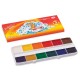 Краски акварельные ГАММА 'Мультики', 12 цветов, медовые, без кисти, картонная коробка, 211048
