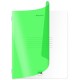 Тетрадь пластиковая обложка (НЕОН) А5, 48 листов, скоба, клетка, BRAUBERG 'Smart Cover', ЗЕЛЕНАЯ, 405038