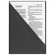 Папка-уголок жесткая, непрозрачная (тонированная), А4, BRAUBERG UNIVERSAL, черная, 0,18 мм, 273056