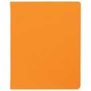 Тетрадь А5 48 л., HATBER, скоба, клетка, Soft-touch ламинация, SoloMatte 'Шафран', 092731, 48Т5лВ1