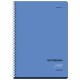 Тетради ДЭК А4 96 л. КОМПЛЕКТ 2 шт. BRAUBERG гребень, клетка, SoftTouch, КЛАССИКА BLUE, 404646