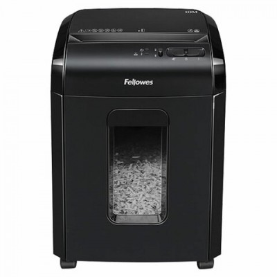 Уничтожитель (шредер) FELLOWES POWERSHRED 10M, 5 уровень секретности, фрагменты 2х15м, FS-46306