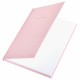 Блокнот МАЛЫЙ ФОРМАТ 110х147 мм, А6, 80 л., твердый, клетка, BRAUBERG 'Minimal', розовый, 116449