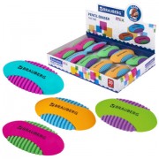 Ластик BRAUBERG 'Mix S', 58х33х13 мм, цвет ассорти, 228724