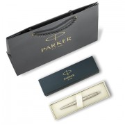 Ручка шариковая PARKER 'Jotter Core Stainless Steel CT', пакет, 880892