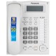 Телефон PANASONIC KX-TS2388RUW, АОН, спикерфон, память 50 номеров в справочнике, тональный/импульсный режим, белый