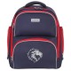 Рюкзак BRAUBERG CLASSIC, легкий каркас, премиум материал, 'Lion', синий, 37х32х21 см, 228829