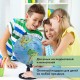 Глобус интерактивный + очки VR, зоогеографический, GLOBEN, 25см, с подсветкой, INT12500306