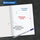 Тетради ДЭК 18 л., КОМПЛЕКТ 10 шт., BRAUBERG 'КЛАССИКА NEW', линия, обложка картон, ЗЕЛЕНАЯ, 107082