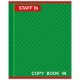 Тетрадь А5, 48 л., STAFF, скоба, клетка, офсет №2 ЭКОНОМ, обложка картон, 'АБСОЛЮТ', 402784