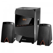 Колонки компьютерные DEFENDER X361, 2.1, 36 Вт, Bluetooth, FM-тюнер, пластик, черные, 65361