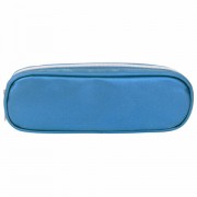 Пенал-косметичка BRAUBERG SPARKLE на молнии, мягкий, голубой, 22х4х7 см, 270051