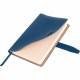 Ежедневник датированный 2025, А5, 143х218 мм, BRAUBERG 'Journal', под кожу, застежка, органайзер, синий, 115879