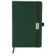 Ежедневник датированный 2021 А5 (138х213 мм) BRAUBERG 'Control', кожзам, держатель для ручки, зеленый, 111474