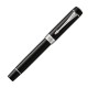Ручка перьевая PARKER 'Duofold Classic Centennial Black CT', корпус черный, палладиевые детали, черная, 1931365