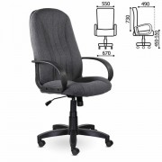 Кресло офисное BRABIX 'Classic EX-685', ткань С, серое, 532023