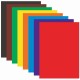 Цветная бумага, А4, мелованная (глянцевая), 16 листов 8 цветов, на скобе, ЮНЛАНДИЯ, 200х280 мм, 'ПОЛЁТ', 129553