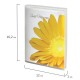 Фотоальбом BRAUBERG на 36 фото 10х15 см, мягкая обложка, 'Цветы', белый с рисунком ассорти, 390654