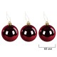 Шары елочные НАБОР 54 предмета 'Burgundy Style', пластик, бордо, ЗОЛОТАЯ СКАЗКА, 592591