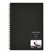 Блокнот для зарисовок FABRIANO 'Sketchbook' мелкое зерно, 80 л., 110 г/м2, А4, 210x297 мм, 28021550
