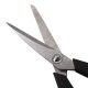 Ножницы ГВАРДИЯ 'Soft Grip', 190 мм, резиновые вставки, чёрно-красные, 3-х сторонняя заточка, 236928