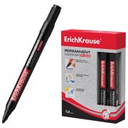 Маркер перманентный ERICH KRAUSE 'P-200', ЧЕРНЫЙ, 0,8-2 мм, 4777