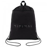 Мешок для обуви BRAUBERG, с петлёй, карман на молнии, 47х37 см, 'Minimal', 274636