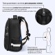 Ранец BRAUBERG SHINY, 2 отделения, с брелоком, 'Опасный паук', СВЕТЯЩИЙСЯ РИСУНОК, 38х28х14 см, 274425