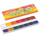 Краски акварельные ГАММА 'Мультики', 14 цветов, медовые, без кисти, картонная коробка, 211050
