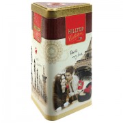 Чай HILLTOP 'Чабрец', черный листовой, 80 г, жестяная упаковка 'ПАРИЖСКИЕ КАНИКУЛЫ', W005