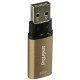 Флеш-диск 32 GB, SMARTBUY X-Cut USB 2.0, металлический корпус, коричневый/черный, SB32GBXC-BR