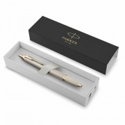 Ручка шариковая PARKER 'IM Professionals Monochrome Champagne', корпус шампань, сталь, синяя, 2172956