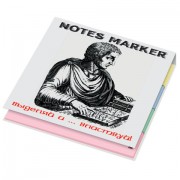 Закладки клейкие 'Notes Marker', 20х75 мм, 8 блоков х 40 листов, PRINTSTICK, европодвес, 02075SLO