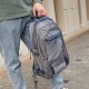 Рюкзак BRAUBERG URBAN универсальный, 2 отделения, 'MainStream 1', серо-синий, 45х32х19 см, 224445