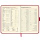 Еженедельник датированный 2023 А5 145х215 мм BRAUBERG 'Augustus', красный, 113942