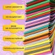 Фетр жесткий А4, 1 мм, 30 листов, 30 цветов, плотность 160 г/м2, ОСТРОВ СОКРОВИЩ, 665476