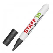 Маркер стираемый для белой доски ЧЕРНЫЙ, STAFF 'BASIC' WBM-200, 1-3 мм, 152638