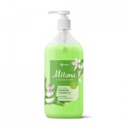 Мыло-крем жидкое гипоаллергенное 1 л, GRASS MILANA 'Алоэ Вера', дозатор, 126601