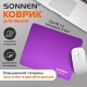 Коврик для мыши SONNEN 'PURPLE', резина + ткань, 220х180х3 мм, 513307