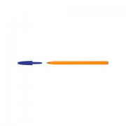 Ручка шариковая BIC 'Orange', КОМПЛЕКТ 20 штук, СИНЯЯ, корпус оранжевый, узел 0,8 мм, линия письма 0,3 мм, 880485