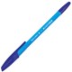 Ручка шариковая BRAUBERG 'X-333' NEON SOLID, СИНЯЯ, корпус ассорти, узел 0,7 мм, линия письма 0,35 мм, 142831