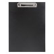 Доска-планшет ERICH KRAUSE 'Standard' с прижимом А4 (227х315 мм), картон/бумвинил, ЧЕРНАЯ, 754