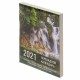 Календарь настольный перекидной 2021 год, 160 л., блок газетный 1 краска, STAFF, 'ПРИРОДА', 111881