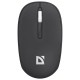 Мышь беспроводная DEFENDER Smart MM-396, 1600 dpi, 2 кнопки + 1 колесо-кнопка, оптическая, черная, 52396