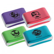 Ластик MAPED (Франция) 'Essentials Soft Color', 33,5х21,5х9,9 мм, цветной, ассорти, 112922, 112921