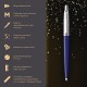 Ручка шариковая PARKER 'Jotter Plastic CT', корпус синий, ежедневник А5 синий, пакет, 880896